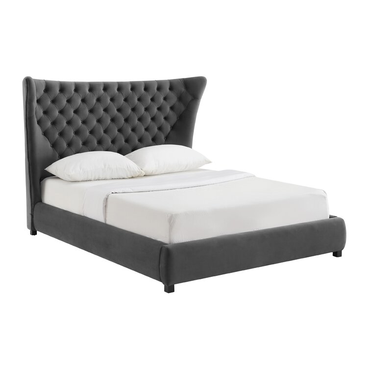 Alfreda upholstered platform deals bed